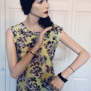 J Crew Silk and Eyelet Swoop Neck Top  Sz2